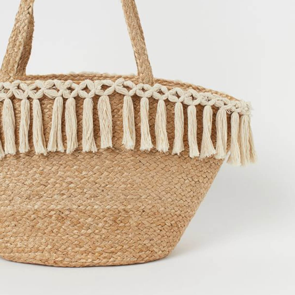 Tasseled Beach Bag – Image 3